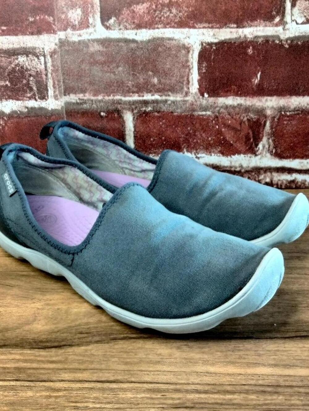 Crocs Loafers Womens Size 8 Slip On Croc Flats